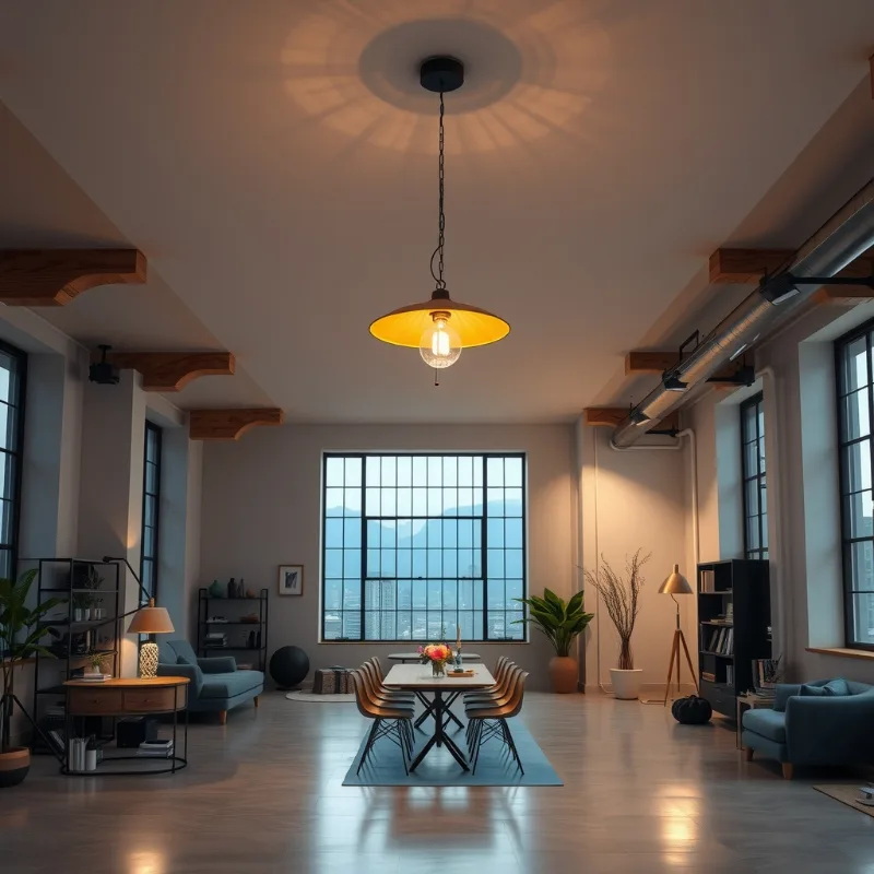 INNOVATIVE MODERN LOFT โคมไฟเพดาน